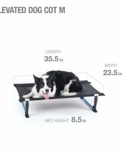 Helinox Elevated Dog Cot - Medium (Fall 2022) 11 Helinox Elevated Dog Cot - Medium (Fall 2022) -Tents Sales Store 2021ElevatedDogCotM Black 6DimsImperial 1613848704501 800x rsz 62738.1646681190