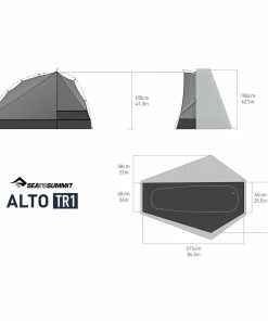 Sea To Summit Alto TR1 -Tents Sales Store alto onepdimensions rsz 35053.1626823608
