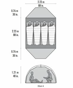 MSR Elixir 4 15 MSR Elixir 4 -Tents Sales Store elixir4dimensions 69577.1626822430